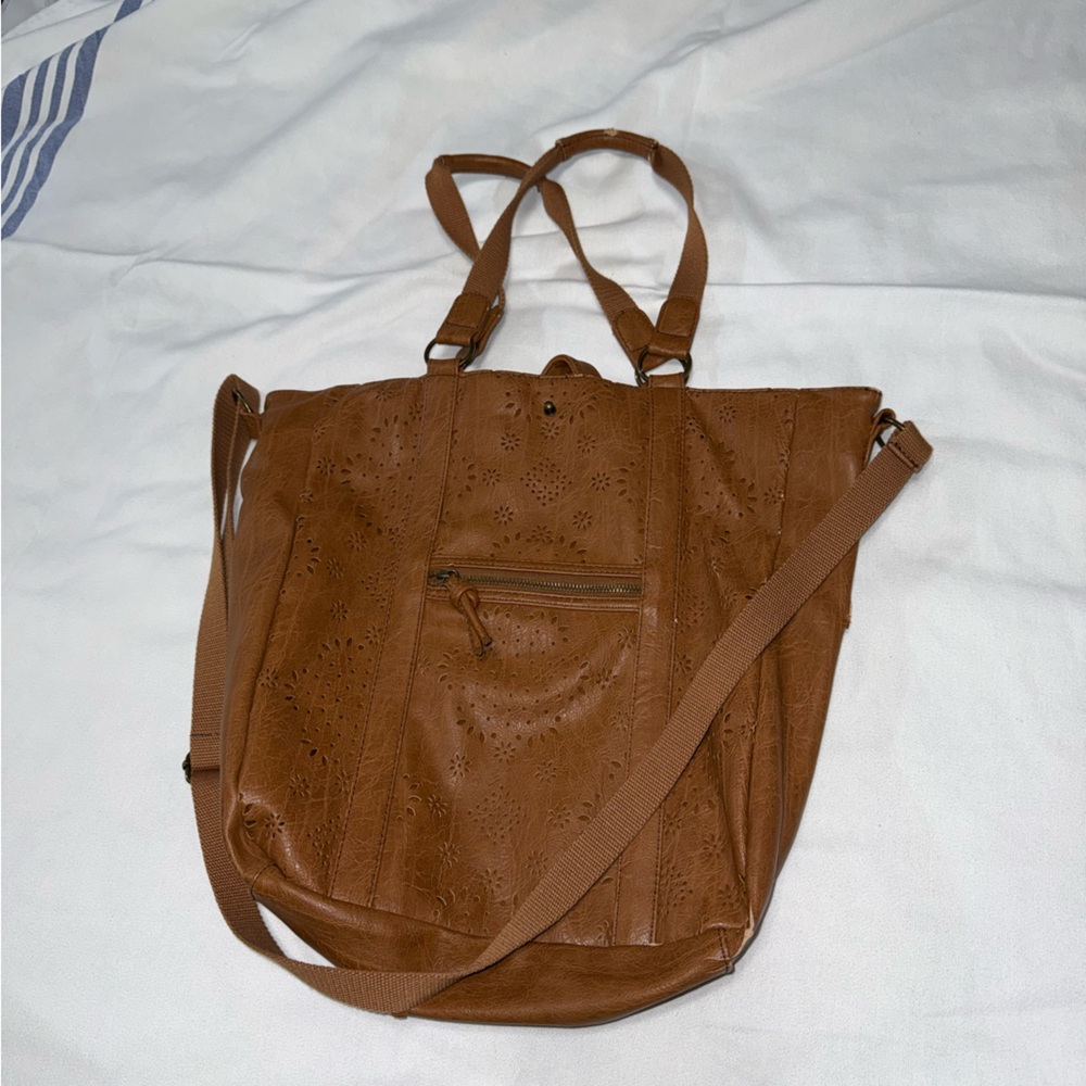 Boho Brown Tote Bag American Eagle